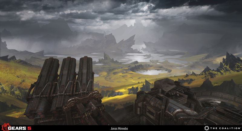 Illustration for article titled The Art Of Gears 5